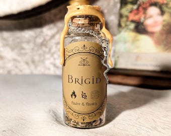Brigid Altar Offering Bottle | Celtic Goddess Devotional