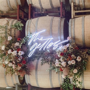 Custom Wedding NEON SIGN for reception | Wedding Decorations | Wedding Decor | Wedding Gifts | Wedding Light Neon Sign Wedding