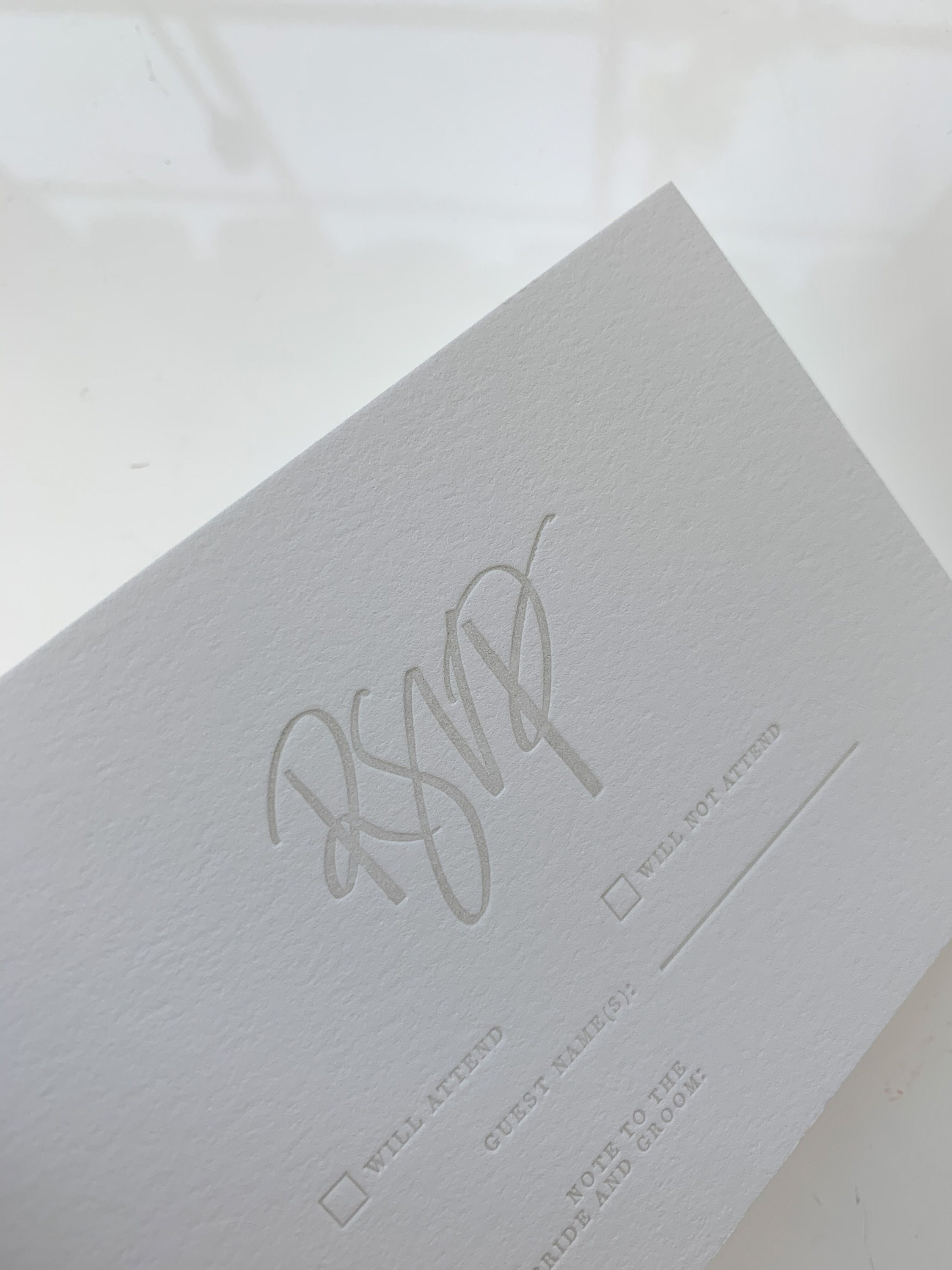 Modern Invitations Hand Lettered Invitations Letterpress - Etsy