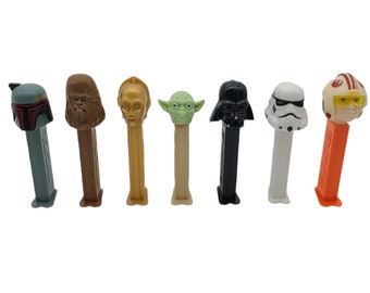 tan stick PEZ: Star Wars Yoda Brand New and Sealed red pack 
