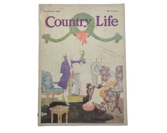 Country Life Magazine - December 1921. Vintage articles, images, Classifieds, George Washington, House plans, Skiing, House Design, Fashion