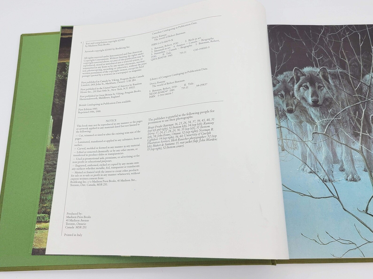 The World of Robert Bateman Text by Ramsay Derry Design by V. John Lee ...