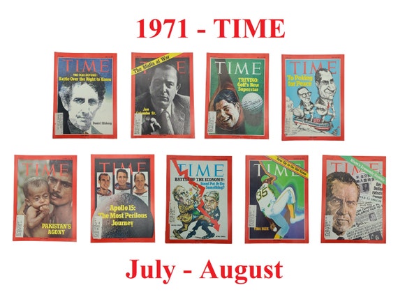 Choice of TIME Magazine – 1971 Jul - Aug, Daniel Ellsberg, Joe