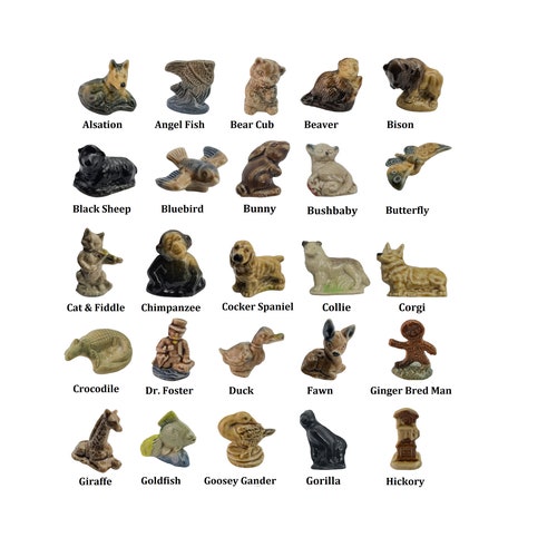 Wade Red Rose Tea Animal Whimsies Canada / USA Animal Etsy Canada