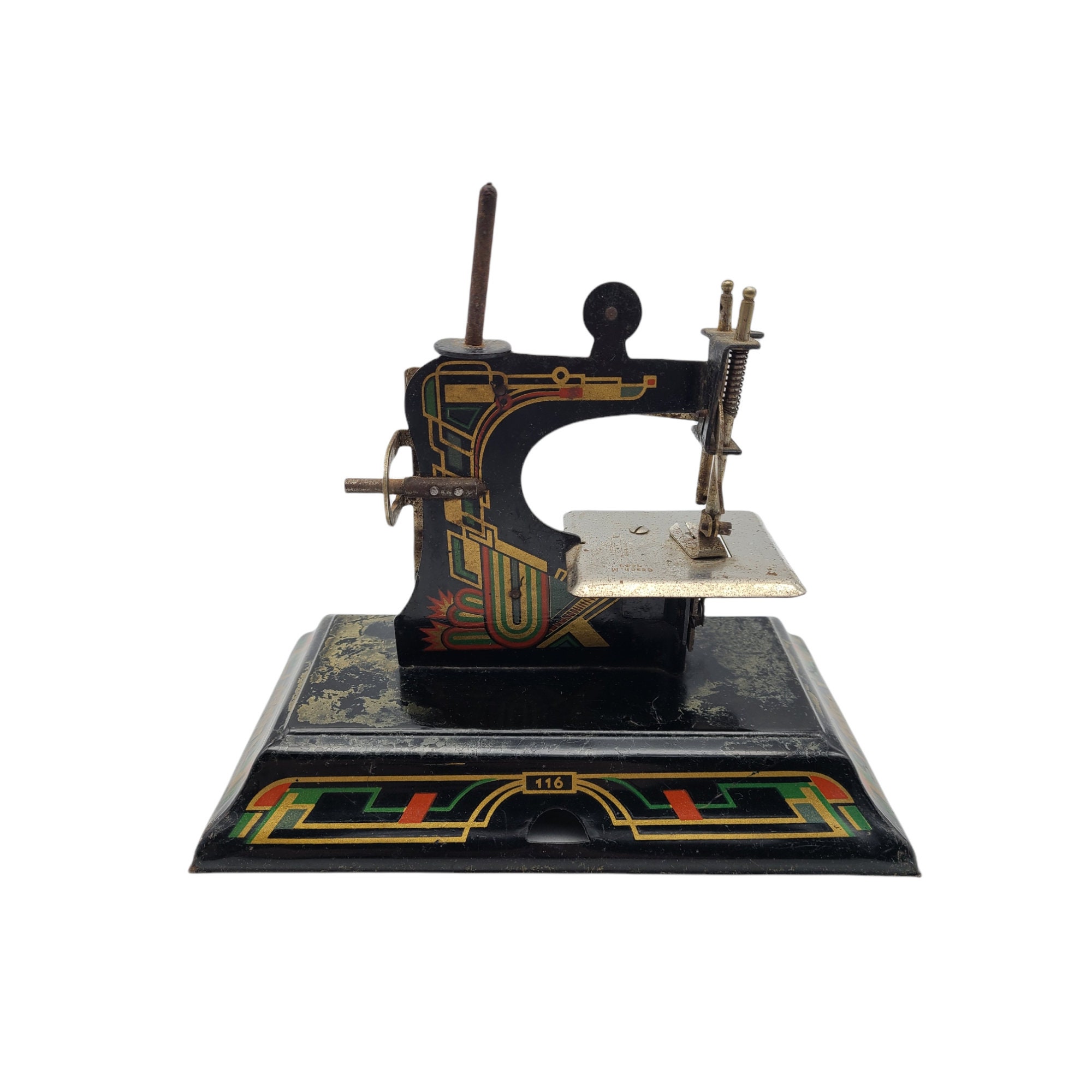 Casige Sewing Machine Vintage Child's Toy Sewing Machine Etsy