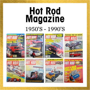 Vintage Hot Rod Magazines - Etsy Canada