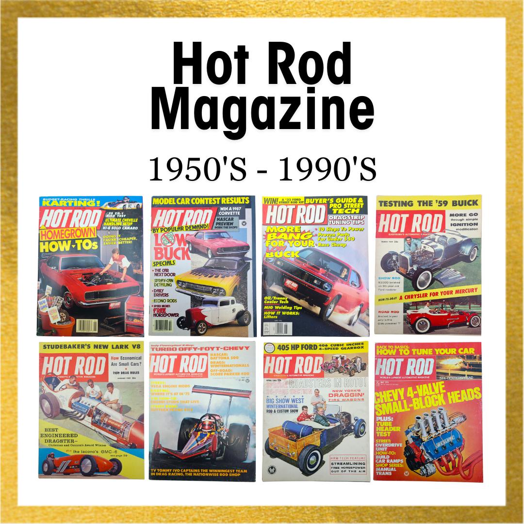 Vintage Hot Rod Magazines - Etsy Canada