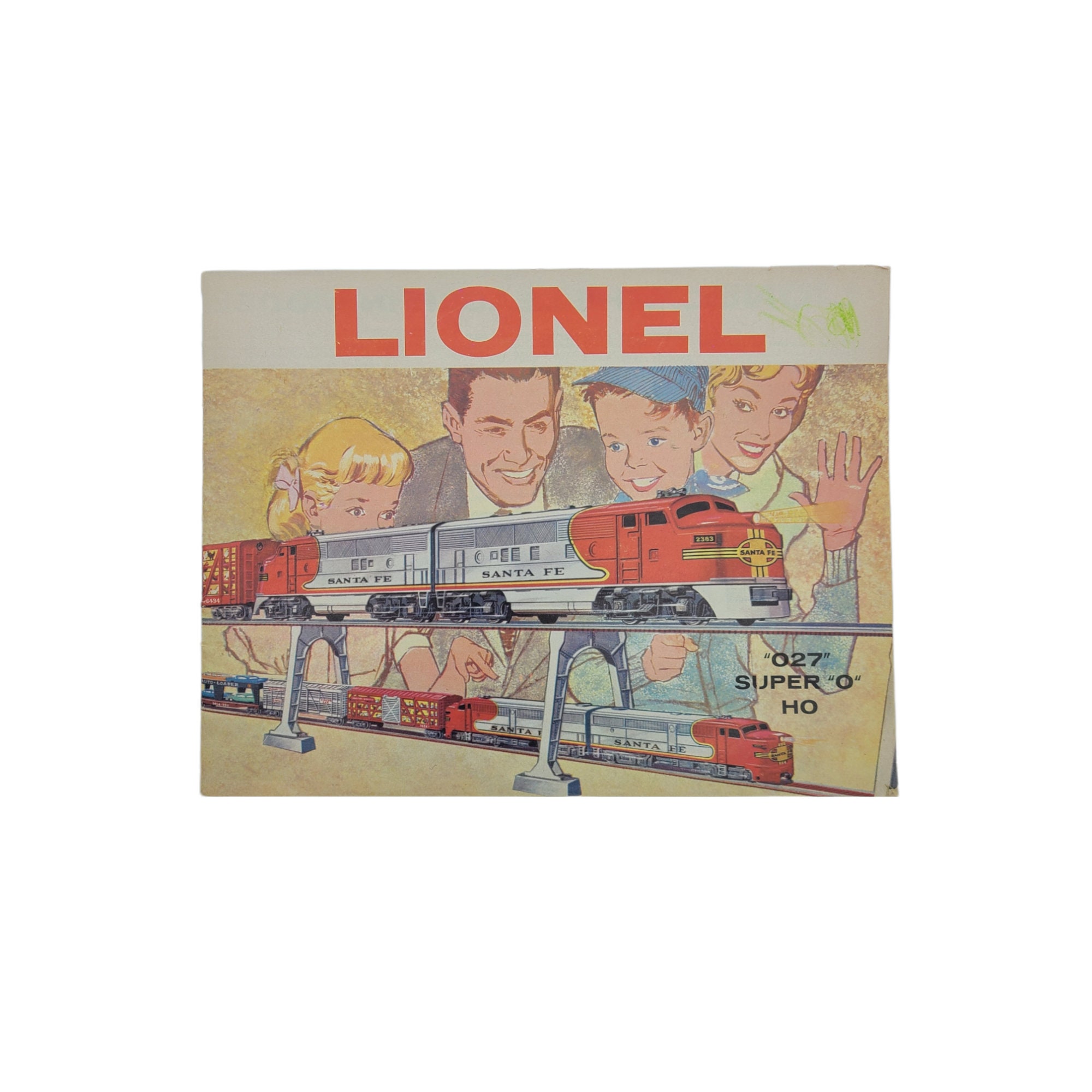 Lionel Train Catalog 1960 Vintage Trains Model Railroad Collectible Rail Super O Etsy UK