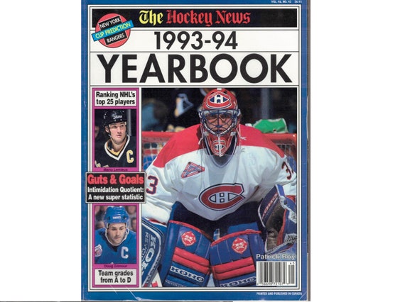 The Hockey News - The Greatest Jerseys of All Time (NHL) like new magazine  rare!