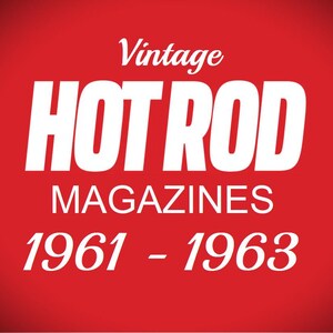 Choice of Vintage Hot Rod magazines - 1961 - 1963, Classic cars, Road race, Dragster, Mechanic, Speed, Man Cave, Garage, Roadster, NASCAR