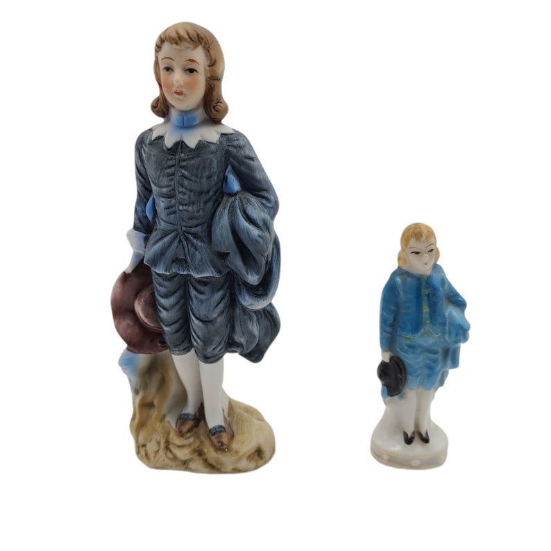 Vintage Figurine Lot Made in Japan and Made in Germany Blue Etsy Canada