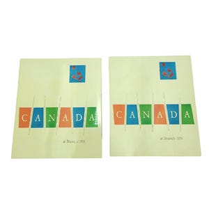 1958 Le Canada à Brussels Expo Deux livres au choix Livres de collection rares Louis Archambault Gouvernement Canada-Vie Pierre Trottier