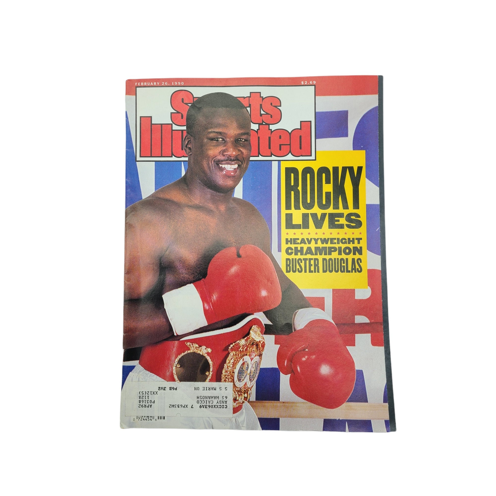 Buster Douglas, Heavyweight Boxing Sports Illustrated Cover by Sports  Illustrated