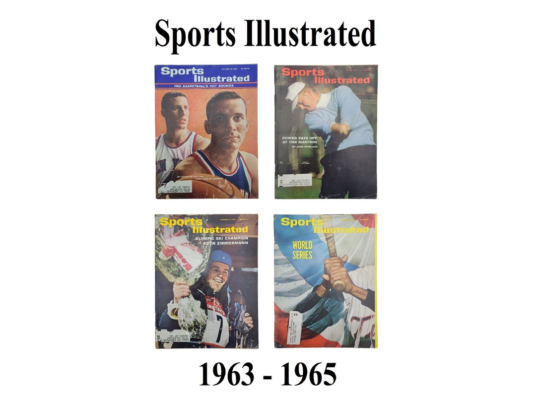 Sports Illustrated Magazines 19631965 Basketball Rookies Etsy