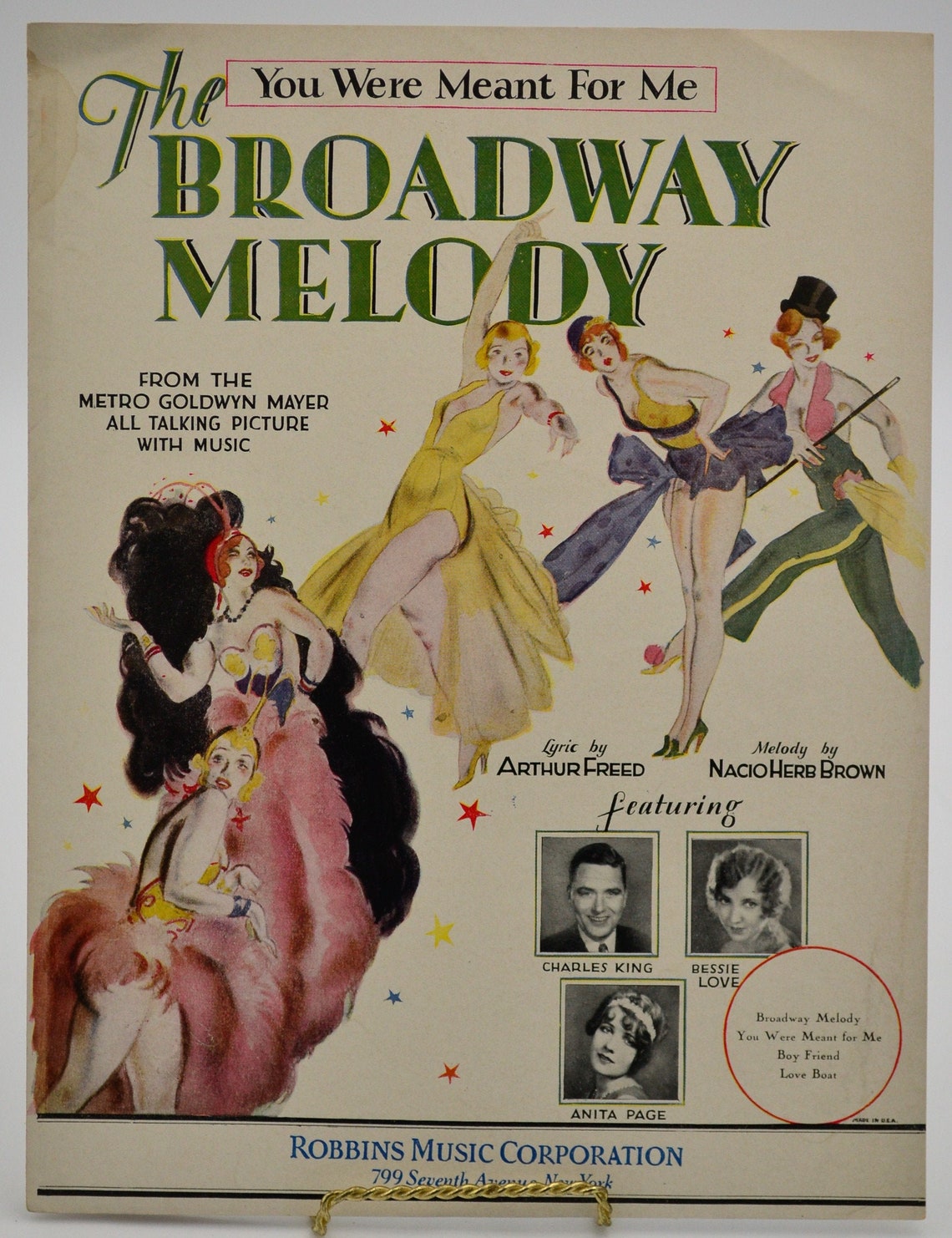 1929 Sheet Music. Choice of Two Songs From the Broadway | Etsy