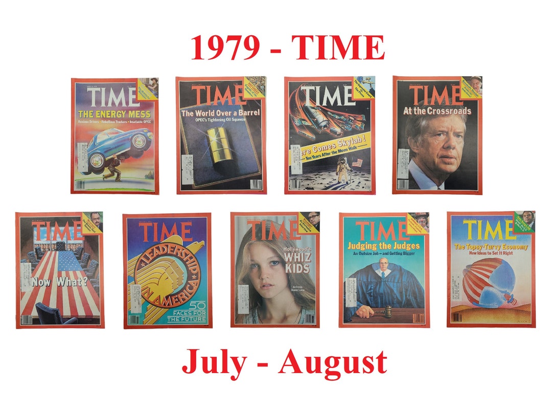 タイム誌の選択 – 1979 年 7 月～8 月、OPEC、石油、スカイラブ