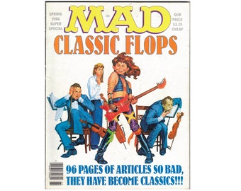 MAD Magazine Super Special Number Fifty-Four, Spring 1986. Classic Flops.