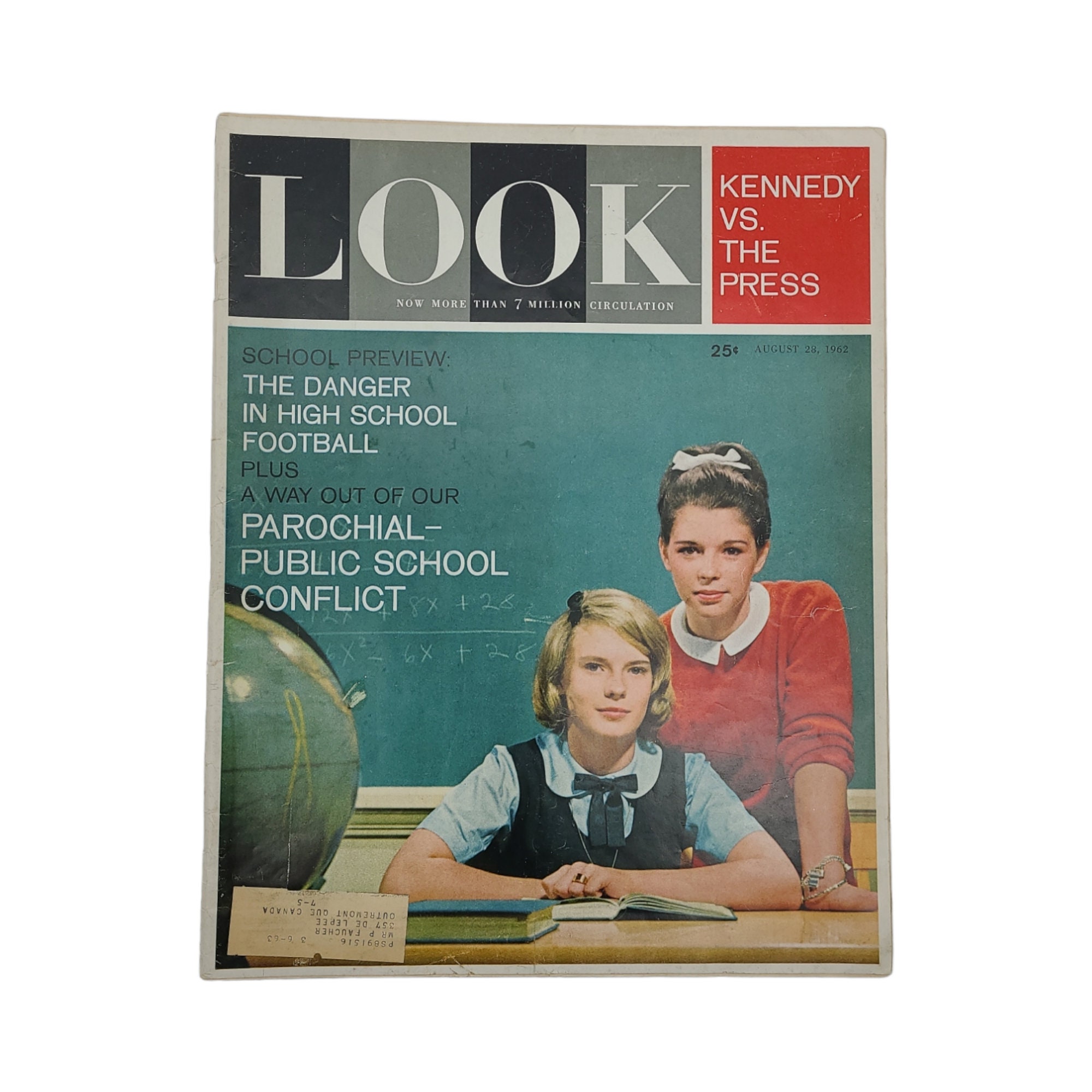 LOOK Magazines Lot of 8 Vintage 1960's Issues Including Etsy