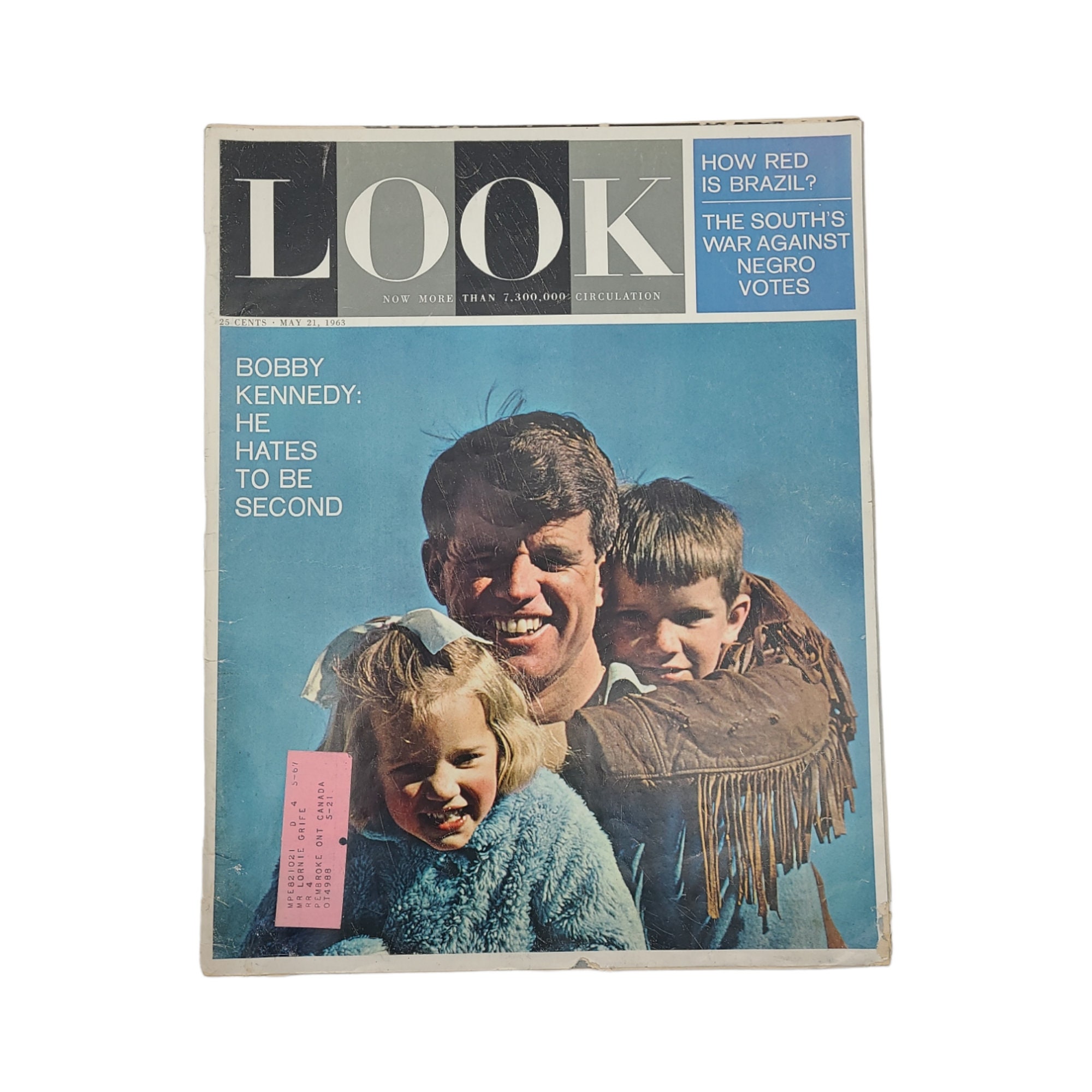 LOOK Magazines Lot of 8 Vintage 1960's Issues Including Etsy