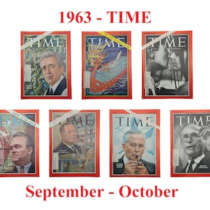 Choice of TIME Magazine – 1963 Sep-Oct, City Planning, China, Polish Film, Alabama, Civil Rights, Tech, Britain, Cinema, Governor Wallace
