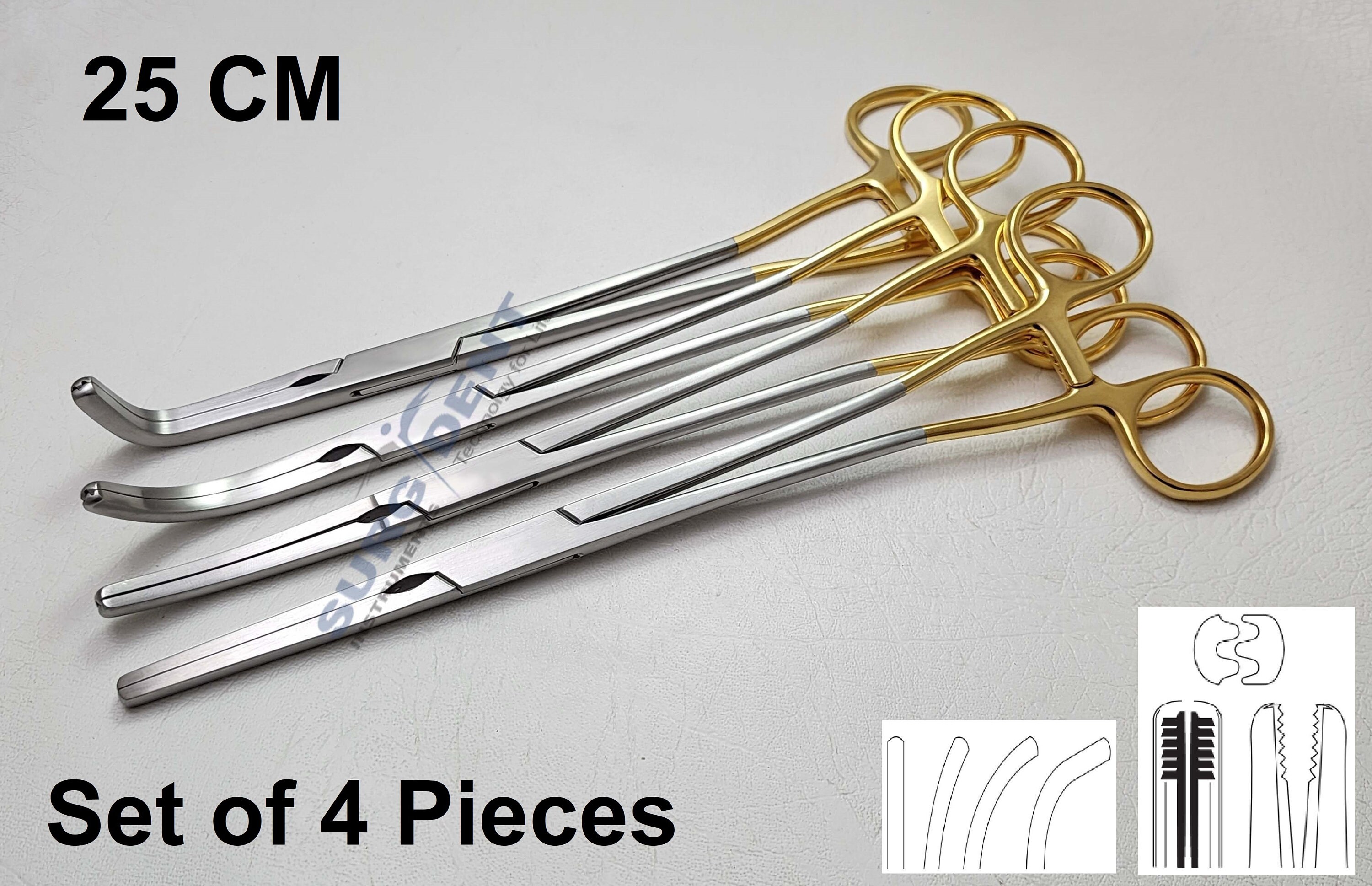 Z Clamps Zeppelin Hysterectomy Atraumatic Ob/gynecology Etsy UK