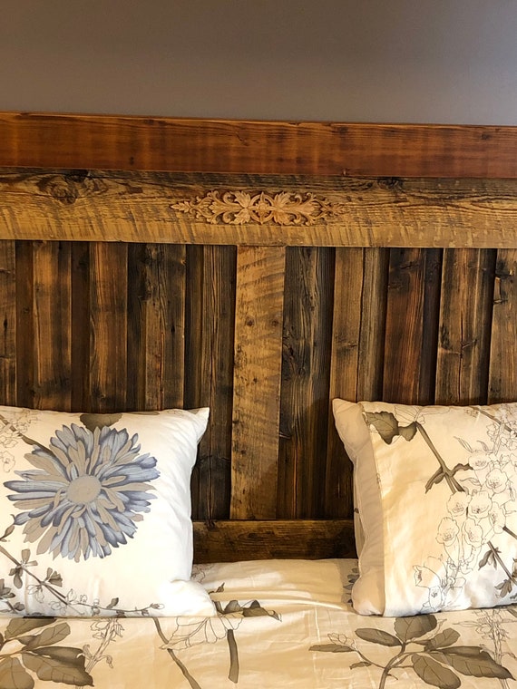 Barnwood sale king headboard