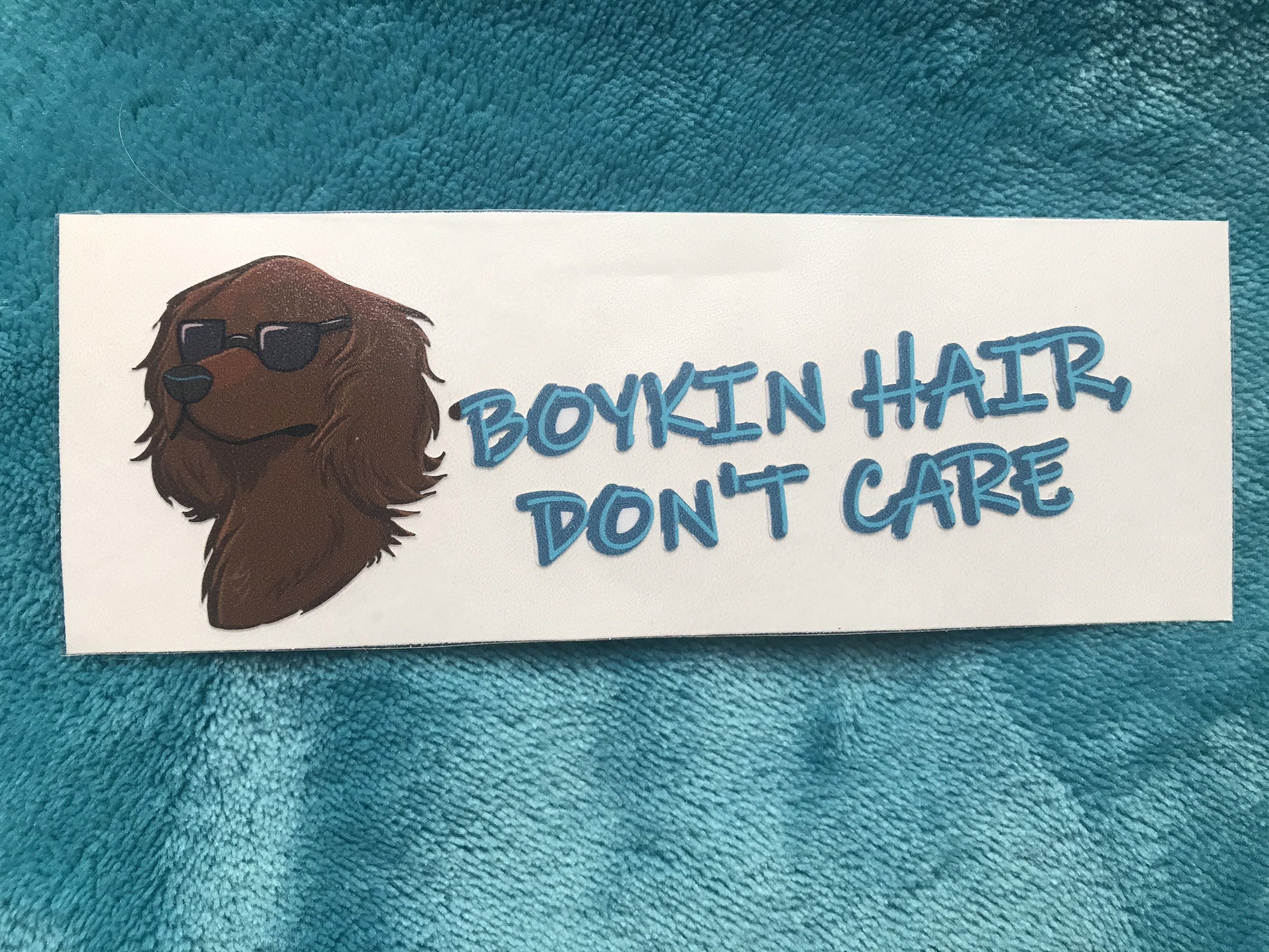 Boykin Spaniel Car Decal Boykin Spaniel Sticker Boykin Etsy New Zealand
