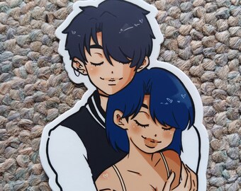 Sticker original Nigel et Blu