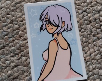 Sticker exclusif Patreon, personnage original de Nara