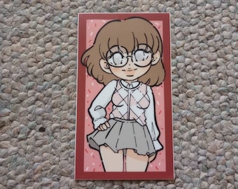 Sticker Exclusif Patreon Aiko Original Character Book Lovers