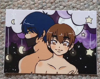 Sticker personnage original Noir