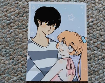 Sticker pour couple Naru et Chio