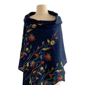 Ukrainian shawl, Traditional Ukrainian, gifts for women, Mom, Daughter shawl bohemian scarf flower, Ukrainian clothings MOTHERS Easter