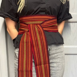 Krajka length 3m Width 10cm Cossack woven sash belt Ukrainian Krajka Hutsul belts Made in Ukraine Hutsul belts Krayka Ukrainian cossack