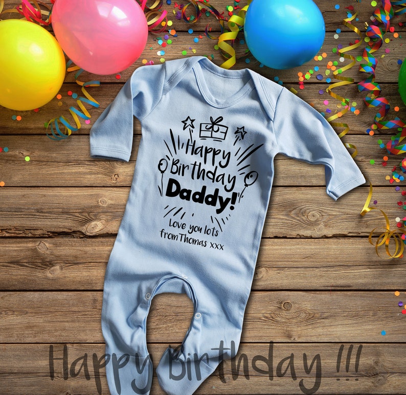 daddy sleepsuit