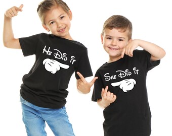 he did it shirt