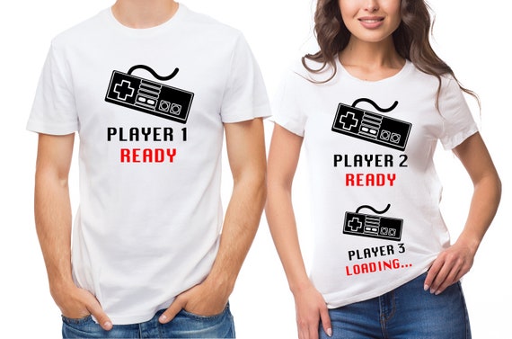 Joueur 1 Et Joueur 2 Joueur Pret 3 Chargement Grossesse Etsy Joueur 1 Et Joueur 2 Joueur Pret 3 Chargement Grossesse Etsy