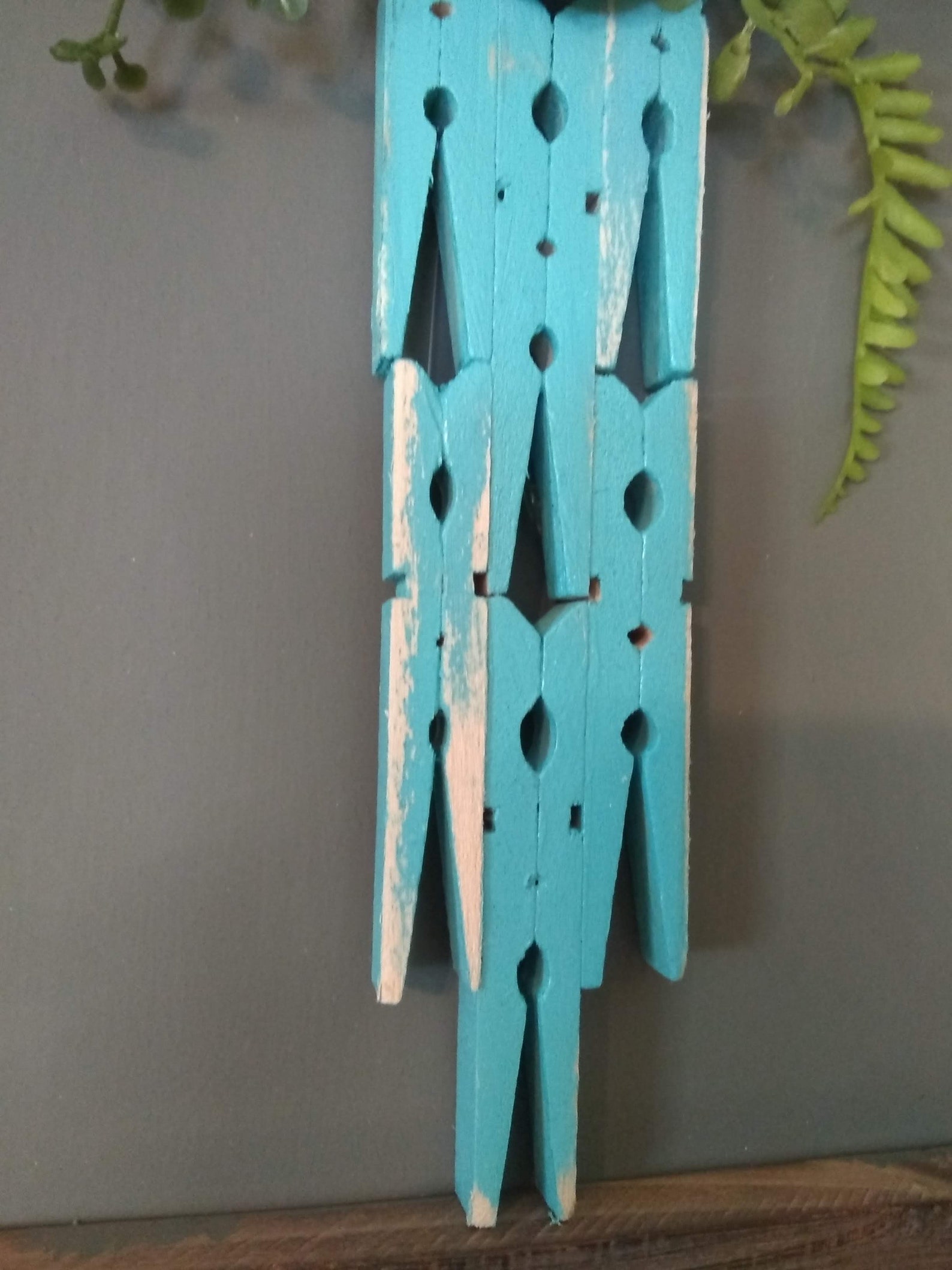 Clothespin Cross Wall Artframed Crossrepurposed Artframed Etsy