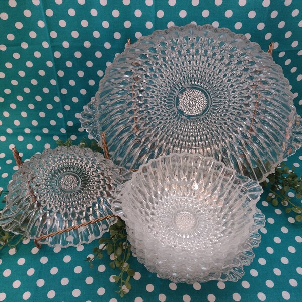 Glass Dessert Bowls Etsy