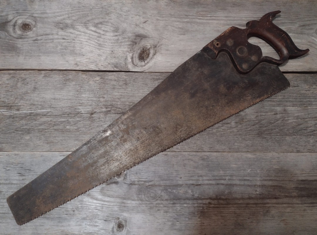 Antique Disston Handsawh. Disston and Sons Handsaw26 Inch Rip Saw