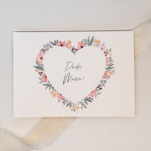 KARTE ZUM MUTTERTAG "Danke, Mama"