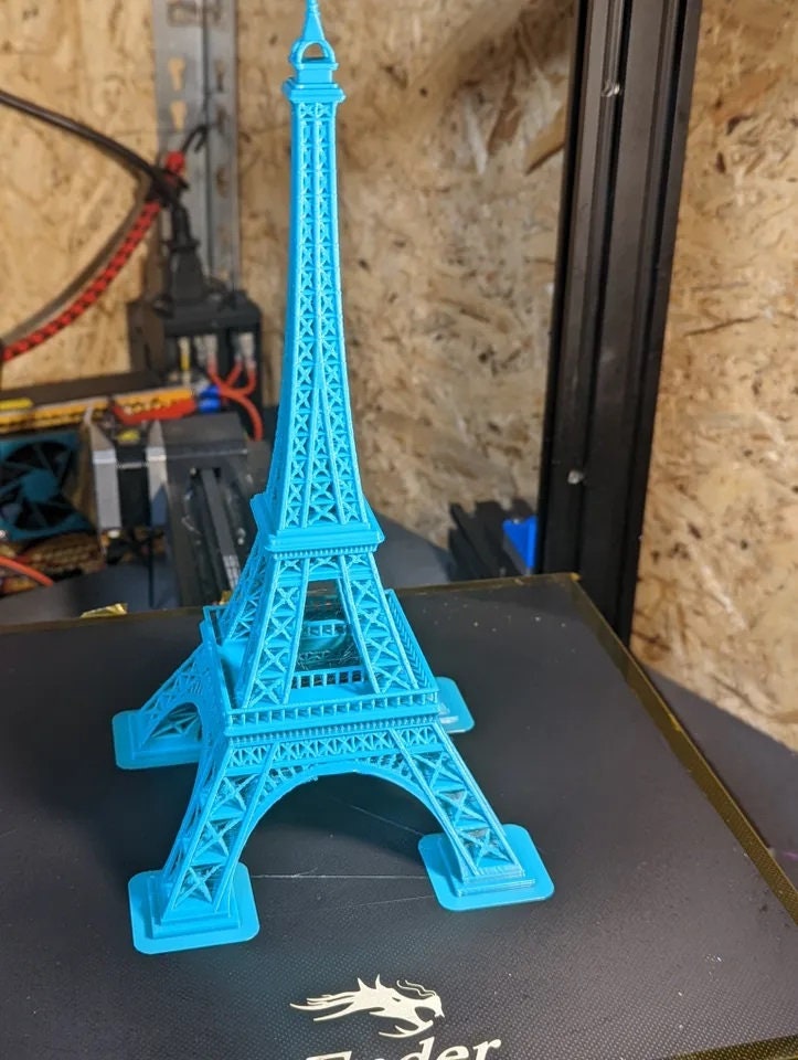TOWER 3D / Eiffel Tower 3d Printing / - Etsy