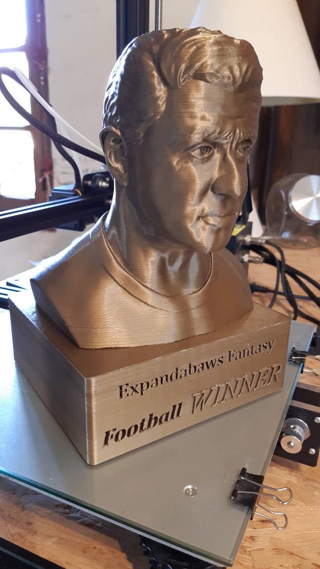 Impression 3D Buste de Sylvester Stallone