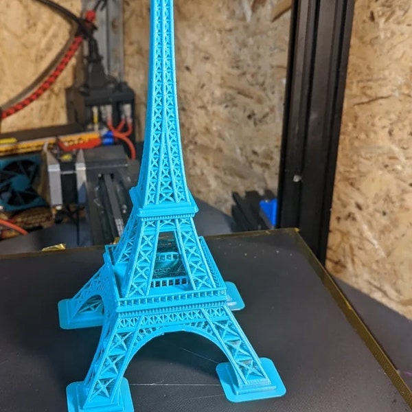 TOUR EIFFEL IMPRESSION 3D / Eiffel tower 3d printing / couleur personnalisable