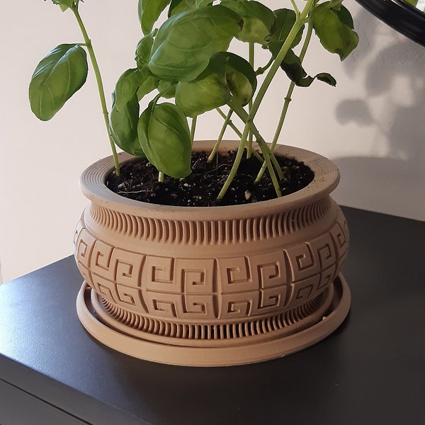 cache pot d'intérieur, jardinière, Planter pot de fleur, imprimer en 3D "design" idée cadeau