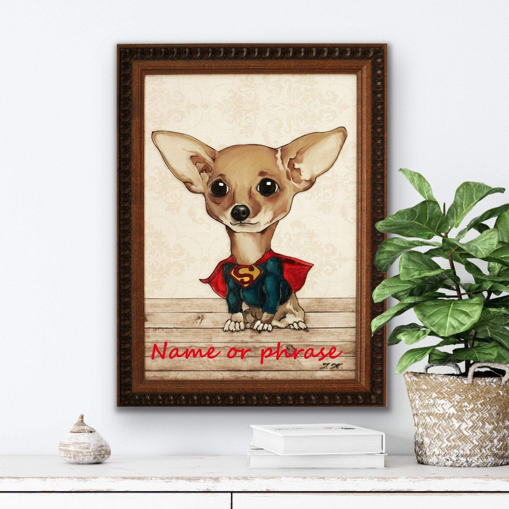 Pintura de Chihuahua Pintura de perro personalizada Pintura de - Etsy España Pintura de Chihuahua Pintura de perro personalizada Pintura de - Etsy España