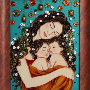 クリムト ステンドグラス The Kiss グラスマスターズ 接吻 接吻 グスタフ・クリムト ステンドグラス 接吻の絵画 ガラスの壁