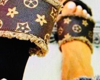 louis vuitton birkenstocks etsy