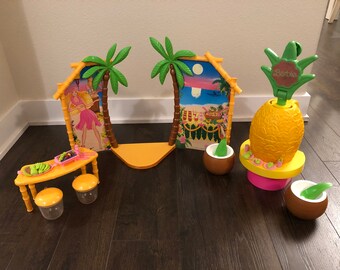 barbie hawaiian ice party