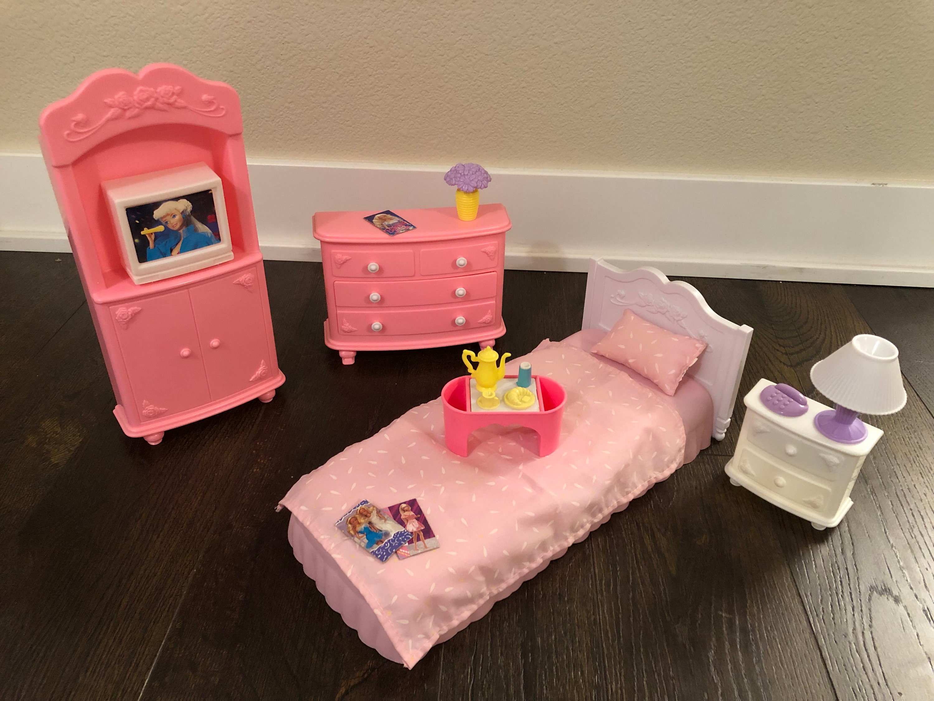 1993 Barbie Bedroom Playset Mattel